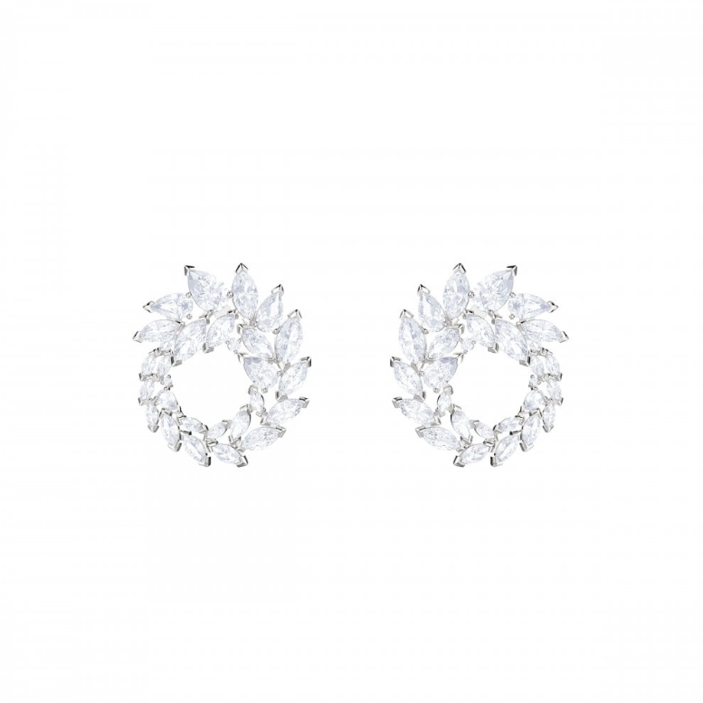 crystal Louison Rhodium earrings 5419245