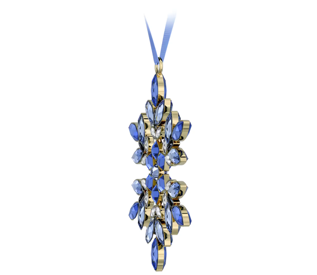 swarovski Gema Holiday Ornament Blue
