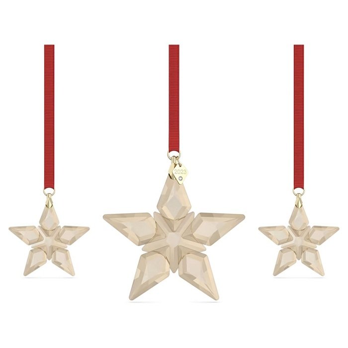 swarovski Annual Edition Festive Ornament Set 2023