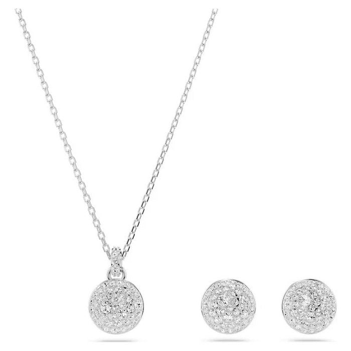 swarovski Meteora set White, Rhodium plated 5683445
