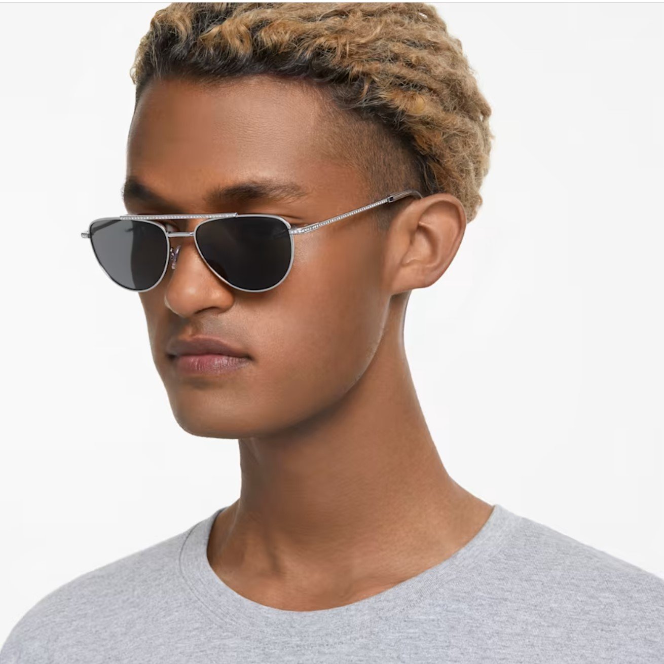 swarovski Sunglasses Pilot shape, SK7007, Black 5679549