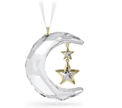 swarovski Holiday Magic Moon Ornament