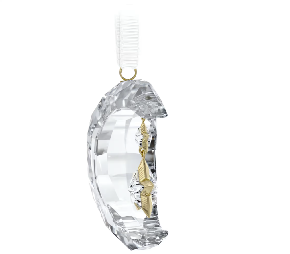 swarovski Holiday Magic Moon Ornament