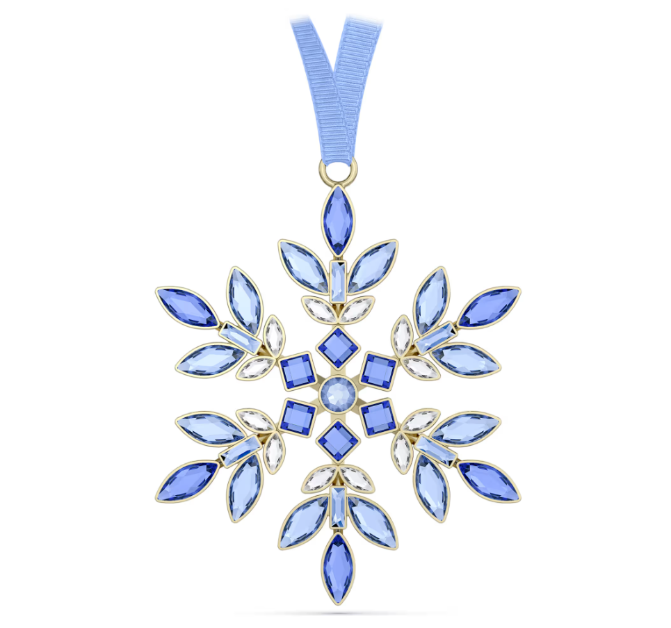 swarovski Gema Holiday Ornament Blue