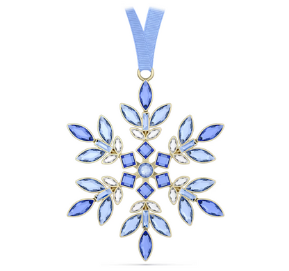 swarovski Gema Holiday Ornament Blue