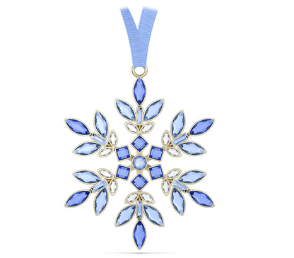 swarovski Gema Holiday Ornament Blue