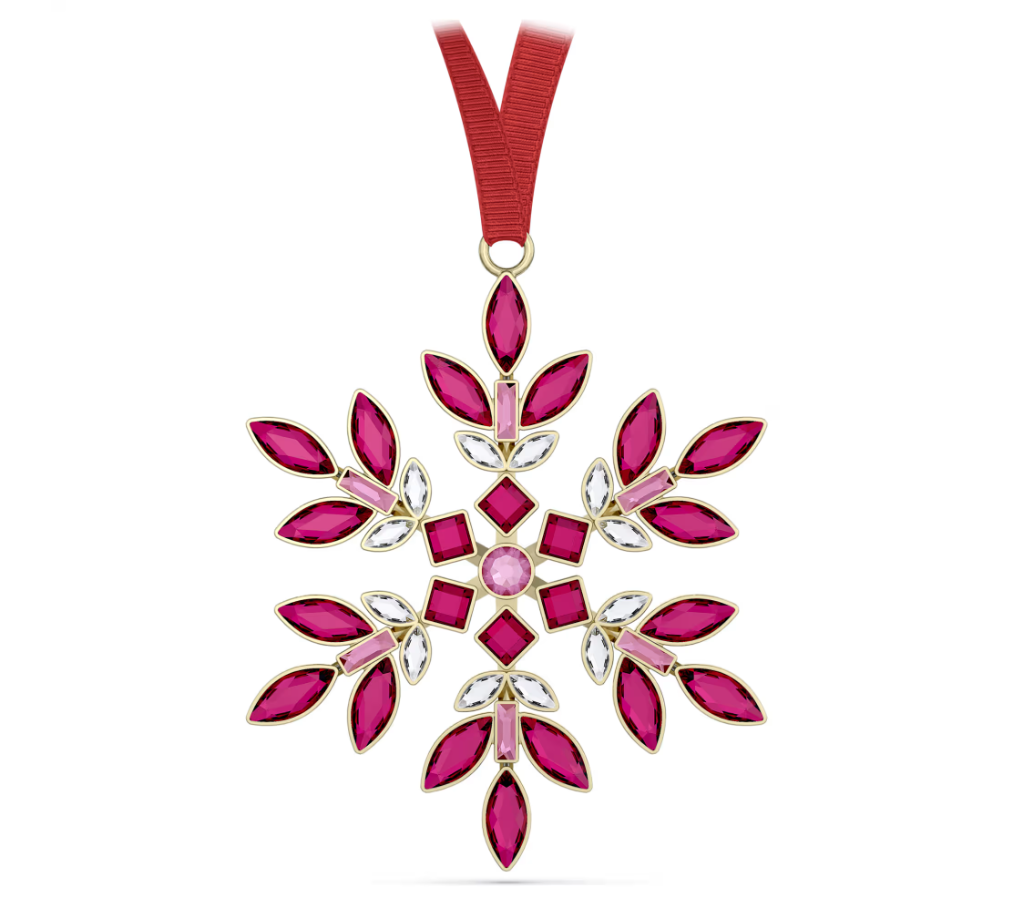 swarovski Gema Holiday Ornament Red