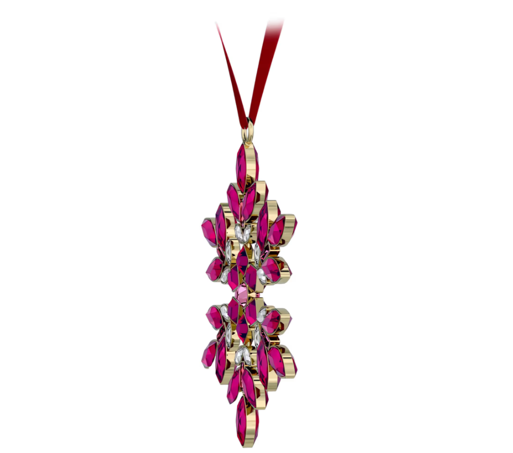 swarovski Gema Holiday Ornament Red