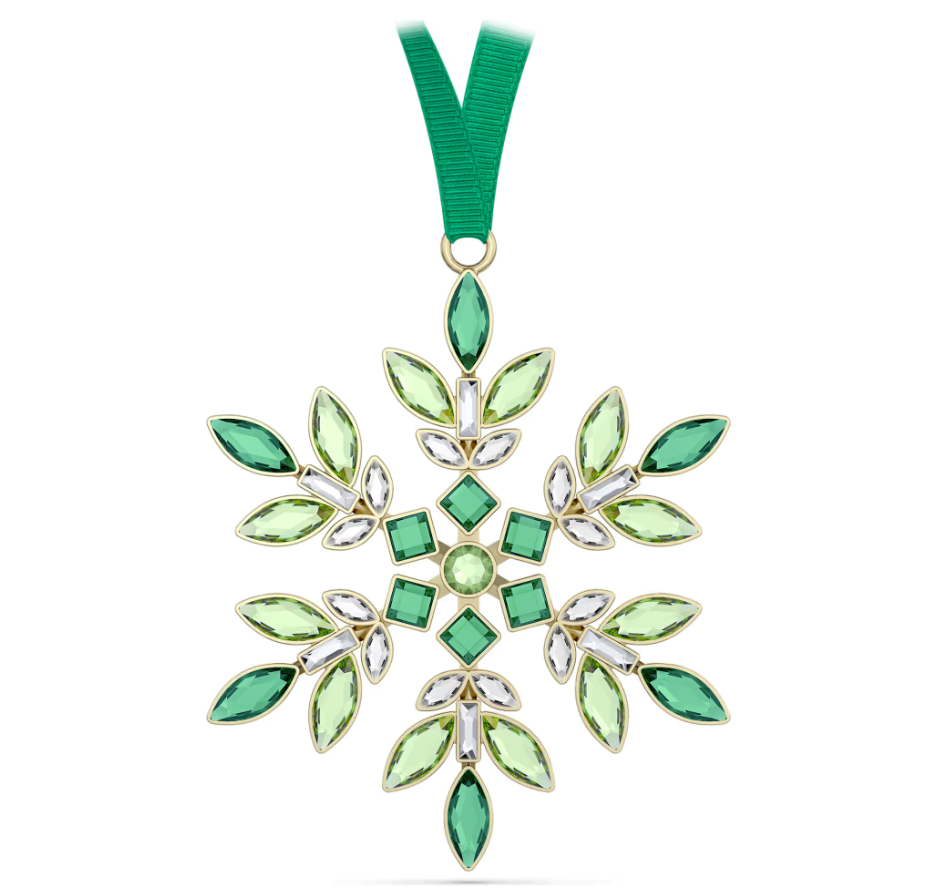 swarovski Gema Holiday Ornament Green