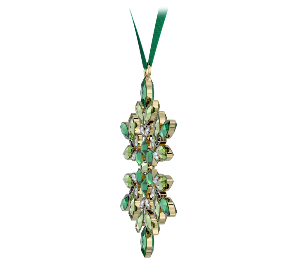 swarovski Gema Holiday Ornament Green
