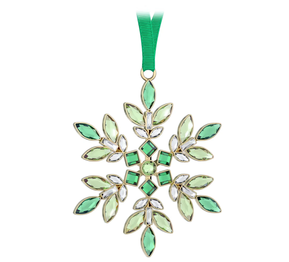 swarovski Gema Holiday Ornament Green