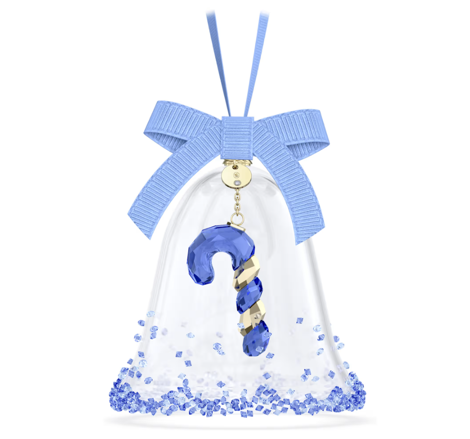 swarovski Holiday Cheers Dulcis Bell Ornament Blue