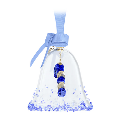 swarovski Holiday Cheers Dulcis Bell Ornament Blue