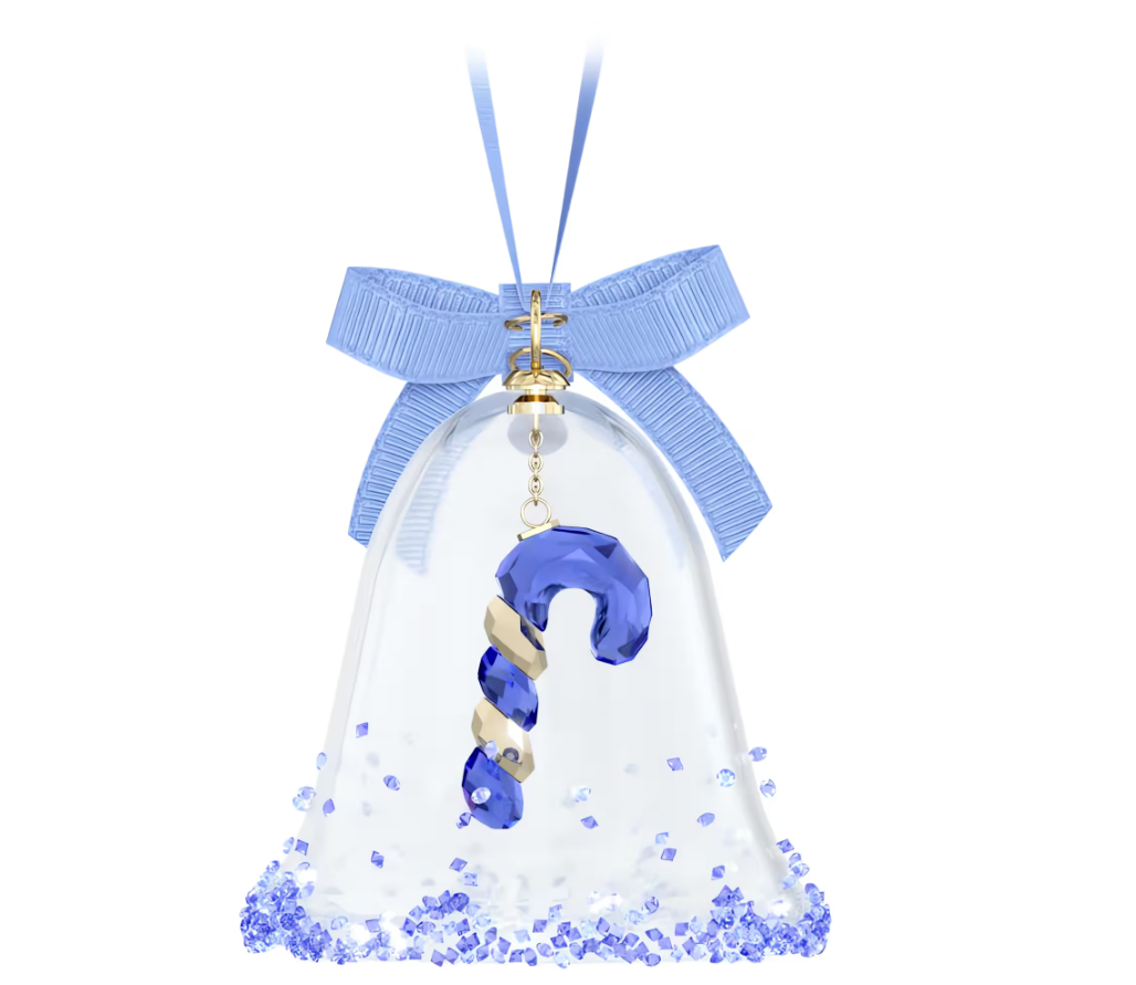 swarovski Holiday Cheers Dulcis Bell Ornament Blue