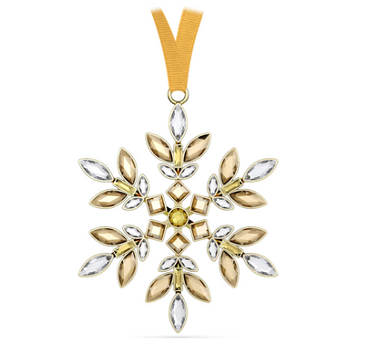 swarovski Gema Holiday Ornament Yellow