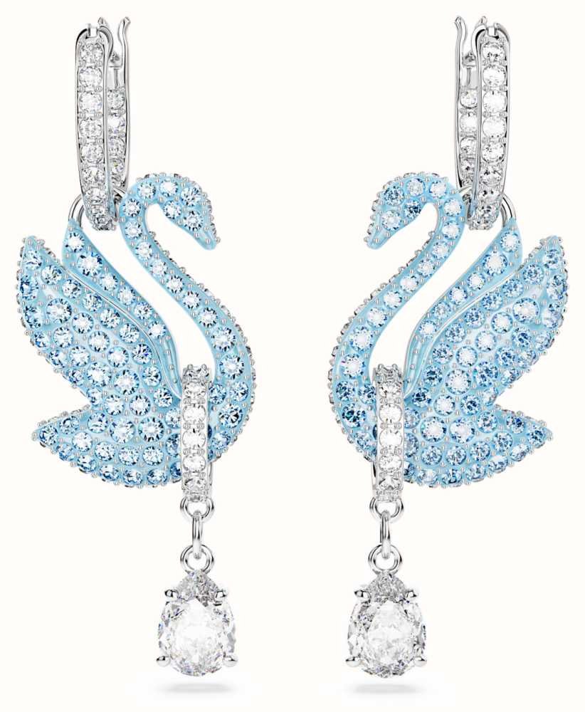 swarovski Iconic Swan drop earrings 5660593