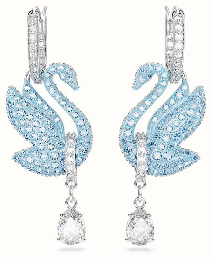 swarovski Iconic Swan drop earrings 5660593