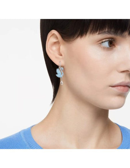 swarovski Iconic Swan drop earrings 5660593